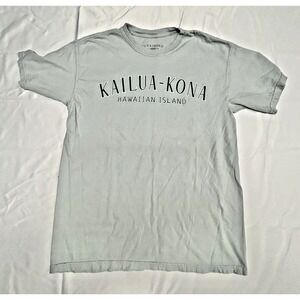 Sunkissed Coconut Graphic Tee 100% Cotton Medium Kailua-Kona‎ Hawaiian Island